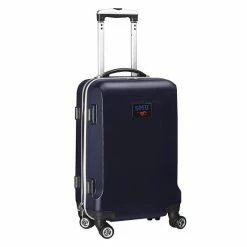 Denco SMU Mustangs 19.5-inch Hardside Spinner Carry-On Silver -Denco shop unnamed file 1119