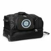 Denco Seattle Mariners 27-Inch Rolling Duffel Bag