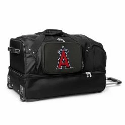 Denco Los Angeles Angels Of Anaheim 27-Inch Rolling Duffel Bag
