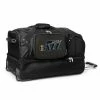 Denco Utah Jazz 27-Inch Rolling Duffel Bag