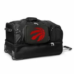 Denco Toronto Raptors 27-Inch Rolling Duffel Bag