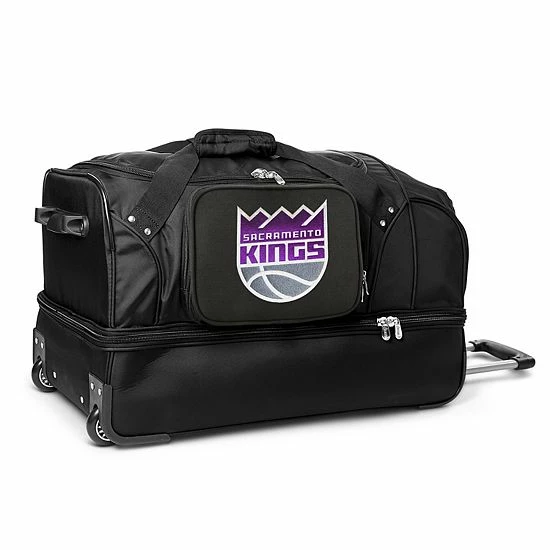 Denco Sacramento Kings 27-Inch Rolling Duffel Bag 3 Denco Sacramento Kings 27-Inch Rolling Duffel Bag