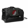 Denco Portland Trail Blazers 27-Inch Rolling Duffel Bag