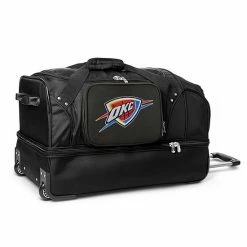 Denco Oklahoma City Thunder 27-Inch Rolling Duffel Bag