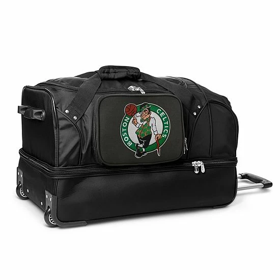 Denco Boston Celtics 27-Inch Rolling Duffel Bag 3 Denco Boston Celtics 27-Inch Rolling Duffel Bag