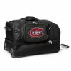 Denco Montreal Canadiens 27-Inch Rolling Duffel Bag