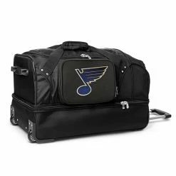 Denco St. Louis Blues 27-Inch Rolling Duffel Bag