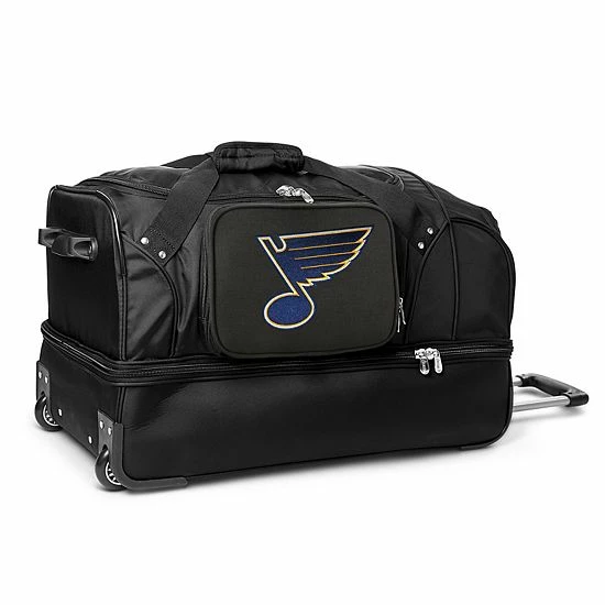 Denco St. Louis Blues 27-Inch Rolling Duffel Bag 3 Denco St. Louis Blues 27-Inch Rolling Duffel Bag