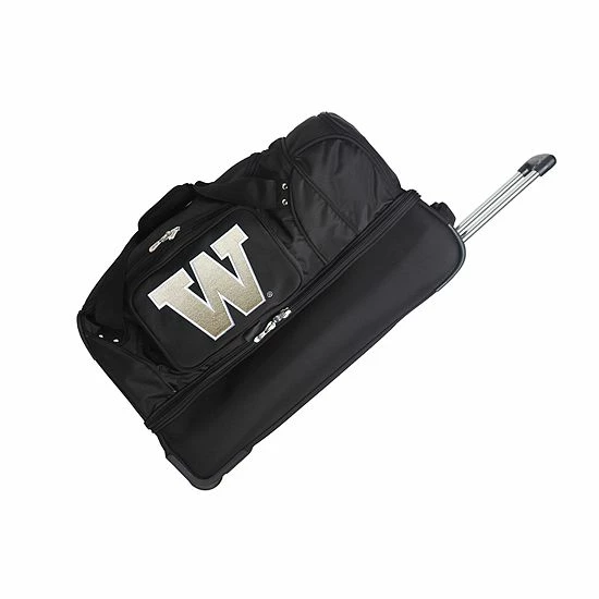 Denco Washington Huskies 27-Inch Rolling Duffel Bag 4 Denco Washington Huskies 27-Inch Rolling Duffel Bag - Image 2