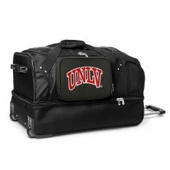 Denco UNLV Rebels 27-Inch Rolling Duffel Bag