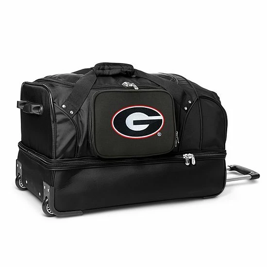 Denco Georgia Bulldogs 27-Inch Rolling Duffel Bag 3 Denco Georgia Bulldogs 27-Inch Rolling Duffel Bag