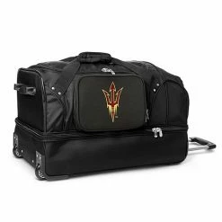 Denco Arizona State Sun Devils 27-Inch Rolling Duffel Bag