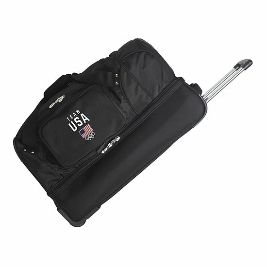 Denco USA Olympics Team 27-Inch Drop-Bottom Duffle Bag 3 Denco USA Olympics Team 27-Inch Drop-Bottom Duffle Bag