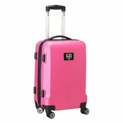 Denco Los Angeles Kings 19 1/2-in. Hardside Spinner Carry-On Pink