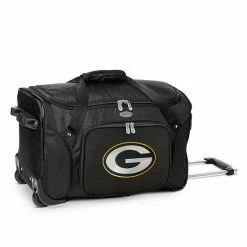 Denco Green Bay Packers 22-Inch Wheeled Duffel Bag