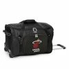 Denco Miami Heat 22-Inch Wheeled Duffel Bag