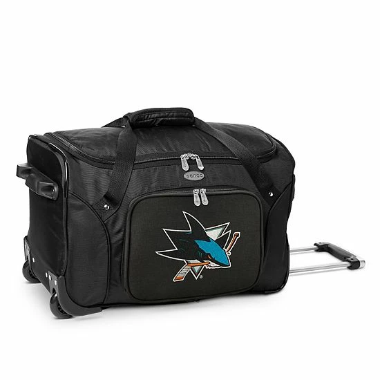 Denco San Jose Sharks 22-Inch Wheeled Duffel Bag Denco San Jose Sharks 22-Inch Wheeled Duffel Bag -Denco shop unnamed file 2168