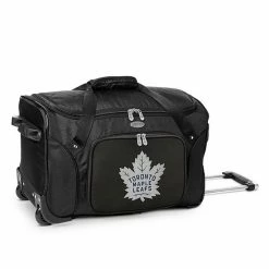 Denco Toronto Maple Leafs 22-Inch Wheeled Duffel Bag