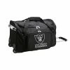Denco Oakland Raiders 22-Inch Wheeled Duffel Bag