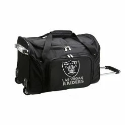 Denco Oakland Raiders 22-Inch Wheeled Duffel Bag