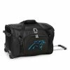 Denco Carolina Panthers 22-Inch Wheeled Duffel Bag