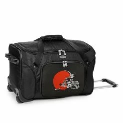 Denco Cleveland Browns 22-Inch Wheeled Duffel Bag