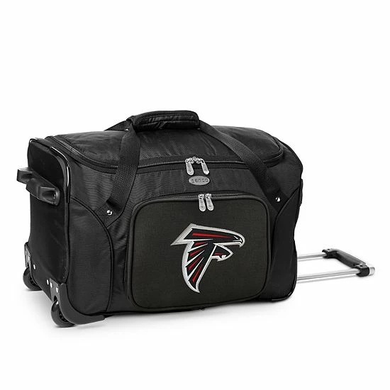 Denco Atlanta Falcons 22-Inch Wheeled Duffel Bag 3 Denco Atlanta Falcons 22-Inch Wheeled Duffel Bag