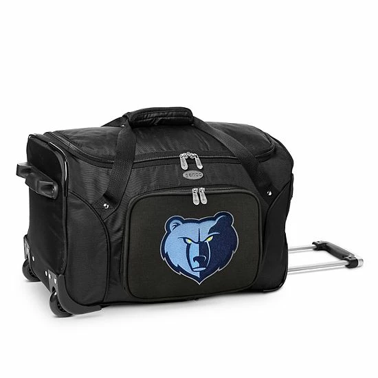 Denco Memphis Grizzlies 22-Inch Wheeled Duffel Bag 3 Denco Memphis Grizzlies 22-Inch Wheeled Duffel Bag