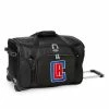 Denco Los Angeles Clippers 22-Inch Wheeled Duffel Bag