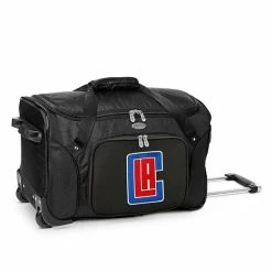 Denco Los Angeles Clippers 22-Inch Wheeled Duffel Bag
