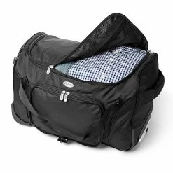Denco Los Angeles Clippers 22-Inch Wheeled Duffel Bag 7 Denco Los Angeles Clippers 22-Inch Wheeled Duffel Bag -Denco shop unnamed file 2475
