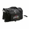 Denco Cleveland Cavaliers 22-Inch Wheeled Duffel Bag