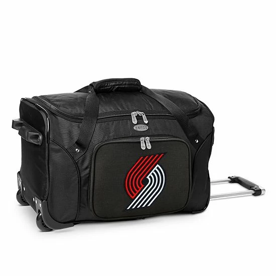 Denco Portland Trail Blazers 22-Inch Wheeled Duffel Bag 3 Denco Portland Trail Blazers 22-Inch Wheeled Duffel Bag