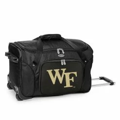 Denco Wake Forest Demon Deacons 22-Inch Wheeled Duffel Bag