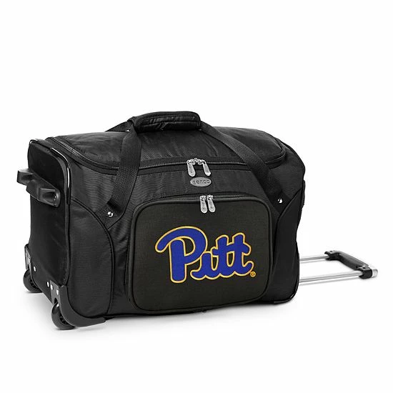 Denco Pitt Panthers 22-Inch Wheeled Duffel Bag 3 Denco Pitt Panthers 22-Inch Wheeled Duffel Bag