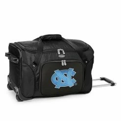 Denco North Carolina Tar Heels 22-Inch Wheeled Duffel Bag