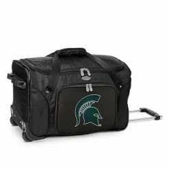 Denco Michigan State Spartans 22-Inch Wheeled Duffel Bag