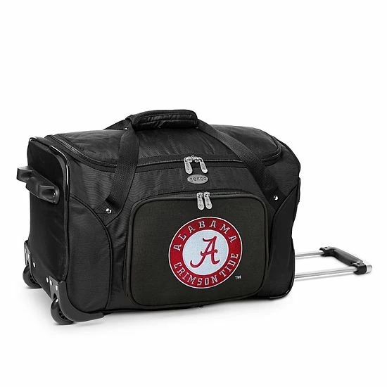 Denco Alabama Crimson Tide 22-Inch Wheeled Duffel Bag 3 Denco Alabama Crimson Tide 22-Inch Wheeled Duffel Bag