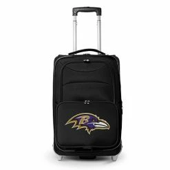 Denco Baltimore Ravens 20.5-inch Wheeled Carry-On