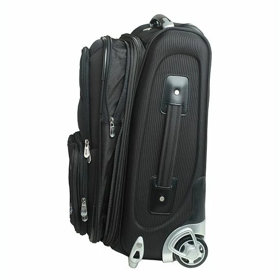Denco Brooklyn Nets 20.5-inch Wheeled Carry-On 5 Denco Brooklyn Nets 20.5-inch Wheeled Carry-On - Image 3