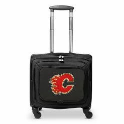 Denco Calgary Flames 16-in. Laptop Wheeled Business Case