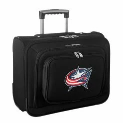 Denco Columbus Blue Jackets 16-in. Laptop Wheeled Business Case