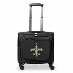 Denco New Orleans Saints 16-in. Laptop Wheeled Business Case