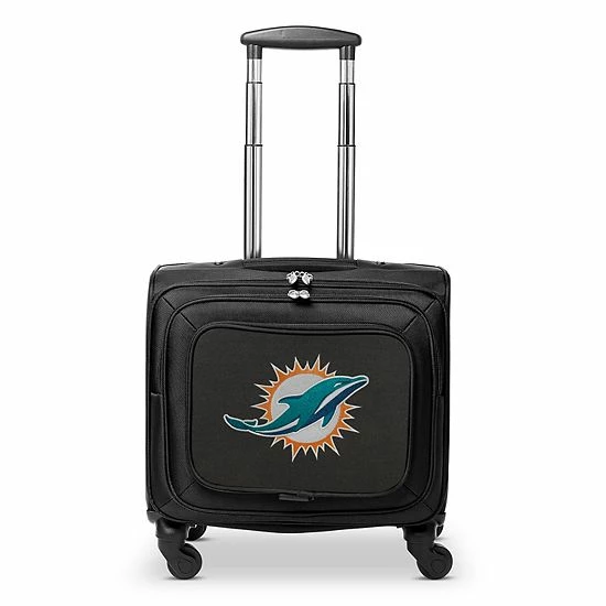 Denco Miami Dolphins 16-in. Laptop Wheeled Business Case 3 Denco Miami Dolphins 16-in. Laptop Wheeled Business Case