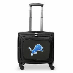 Denco Detroit Lions 16-in. Laptop Wheeled Business Case