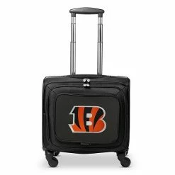Denco Cincinnati Bengals 16-in. Laptop Wheeled Business Case