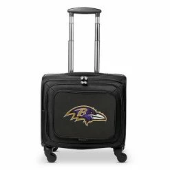 Denco Baltimore Ravens 16-in. Laptop Wheeled Business Case