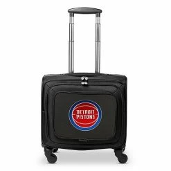Denco Detroit Pistons 16-in. Laptop Wheeled Business Case
