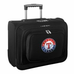 Denco Texas Rangers 16-in. Laptop Wheeled Business Case