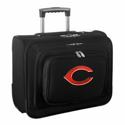 Denco Cincinnati Reds 16-in. Laptop Wheeled Business Case